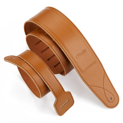 Amumu Microfiber Leather Guitar Strap -ML01-BN